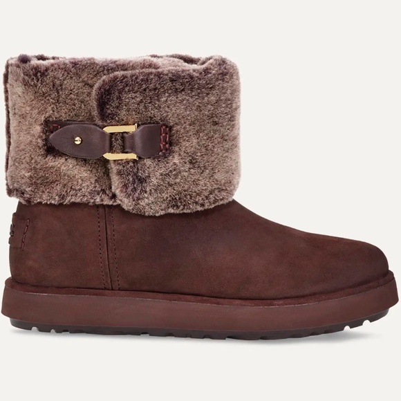 NEW UGG Classic Berge Mini Suede 7 - Picture 3 of 4